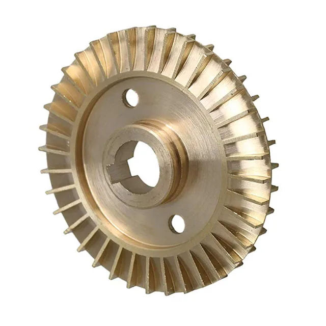 China factory CNC alloy cooper compressor vacuum dust collector centrifugal pump impeller