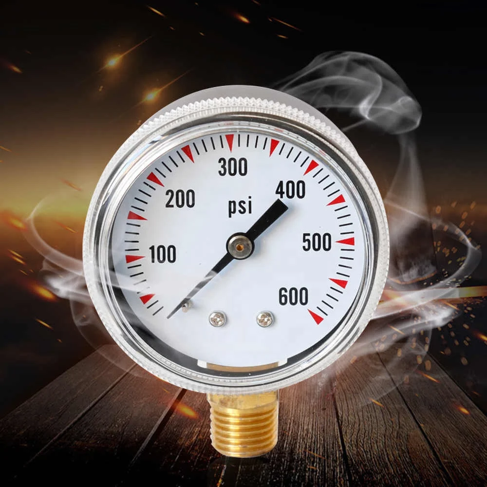 TS-Y50-600psi Высокая точность манометр радиальный метр 1/4 \