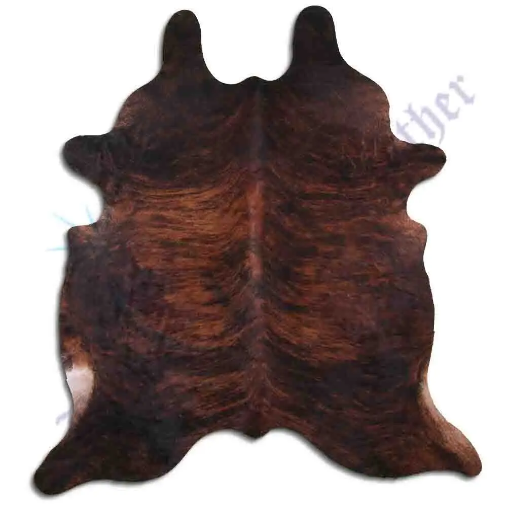 Large Faux Cow Hide Rug Leather Rugs Skin Carpet Area Washable Mats Mix Color