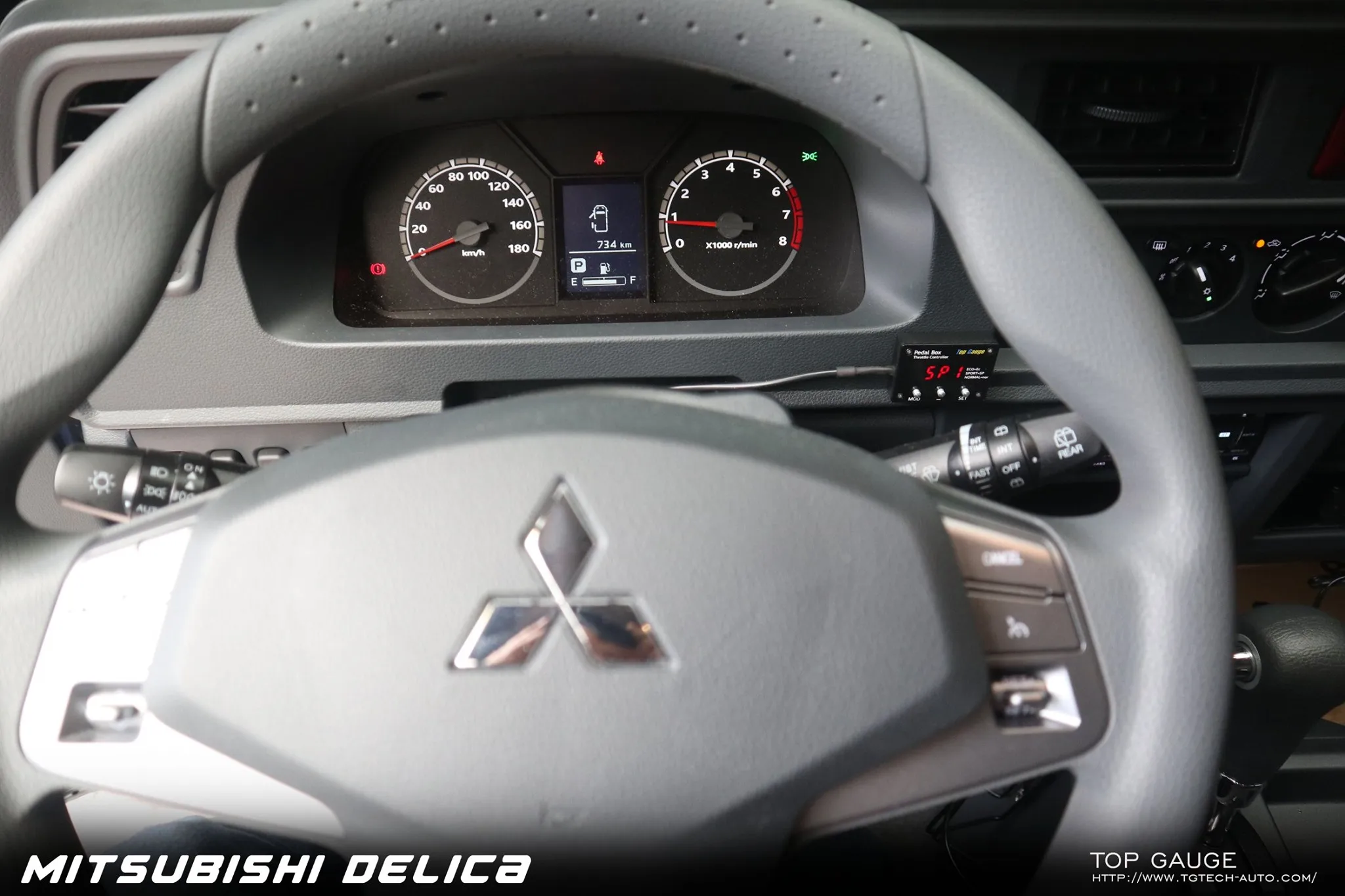 Throttle accelerator compatible with Mitsubishi Delica Japan