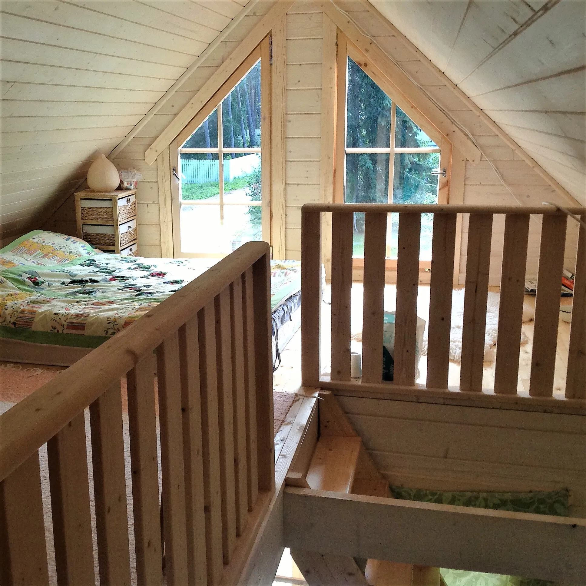 Сборная деревянная кабина в комплекте деревянный дом из ЕС Скандинавский дизайн праздничная бабушка