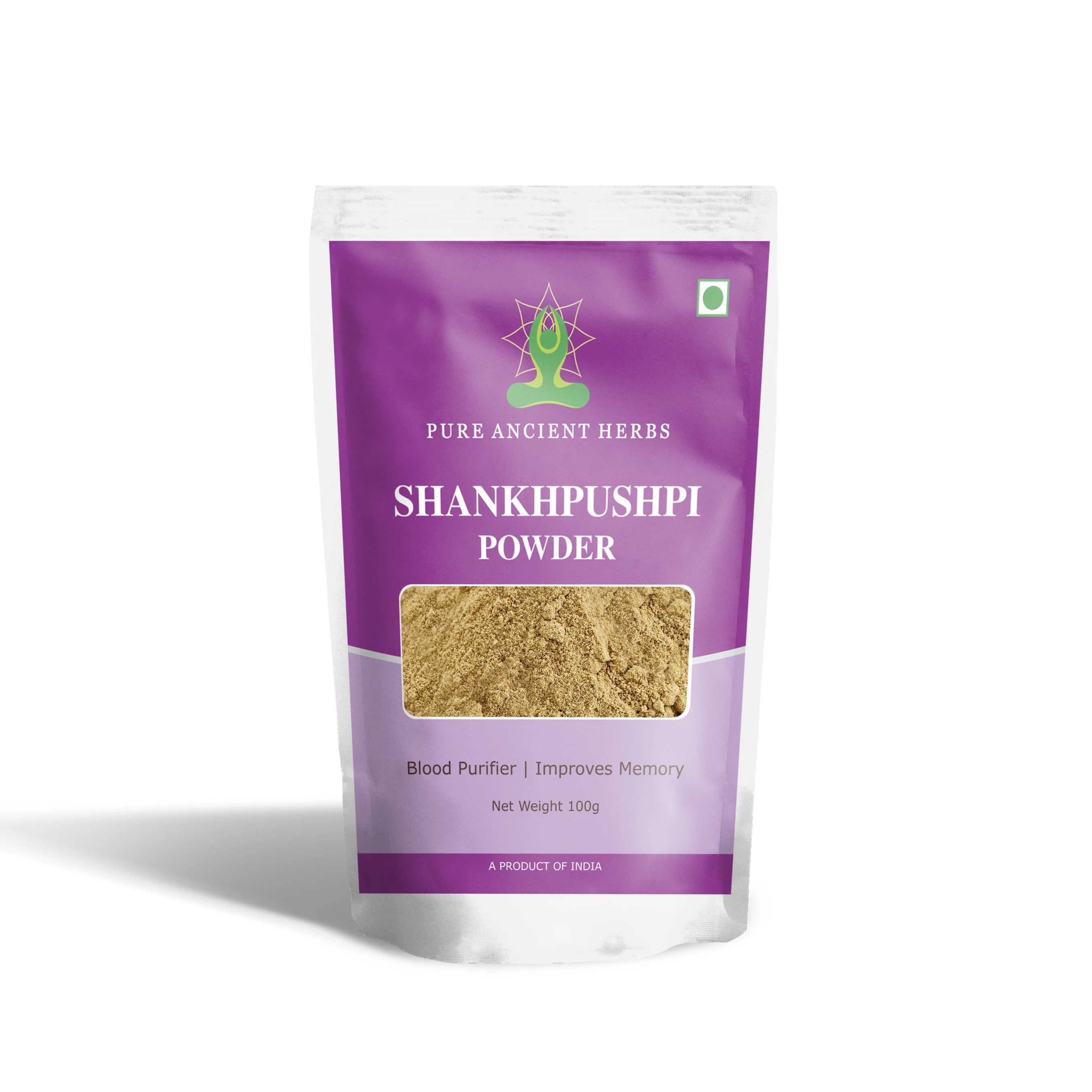 Shankhpushpi Organic Powder also known as Convolvulus prostratus
