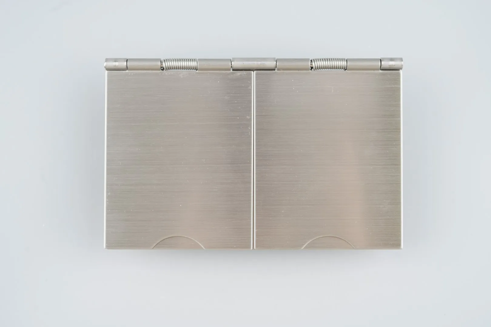 WK Stainless Steel 13A 2 Gang Floor Socket Electrical Plate