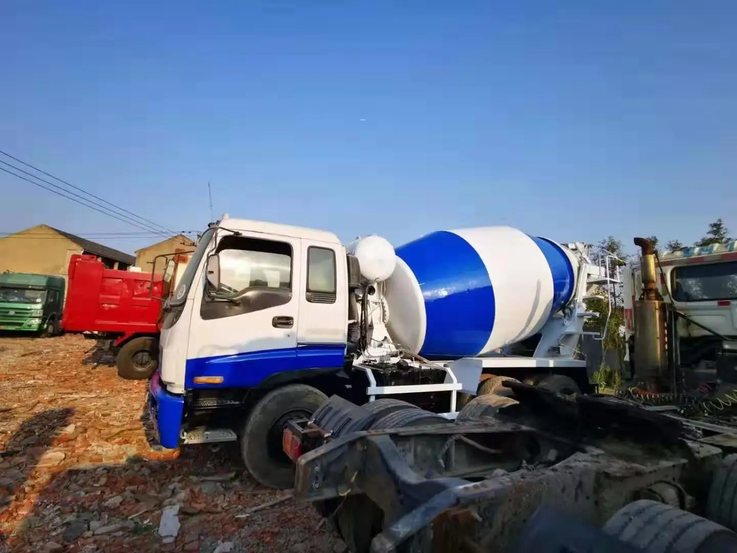 Used Concrete Mixer for sale, ISUZU Diesel Concrete Mixer Truck for sale,concrete mixer truck for sale