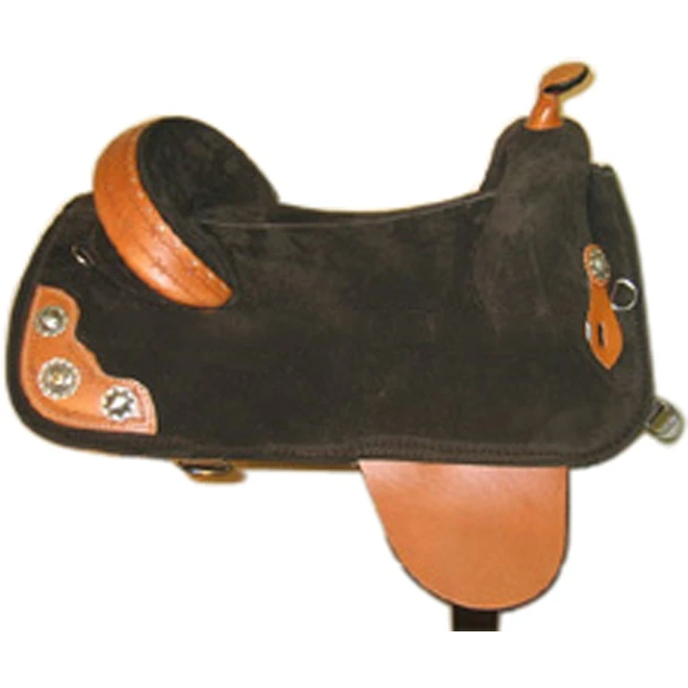 Western Treeless Saddles show saddle IN;34648 14 15 16 17 18