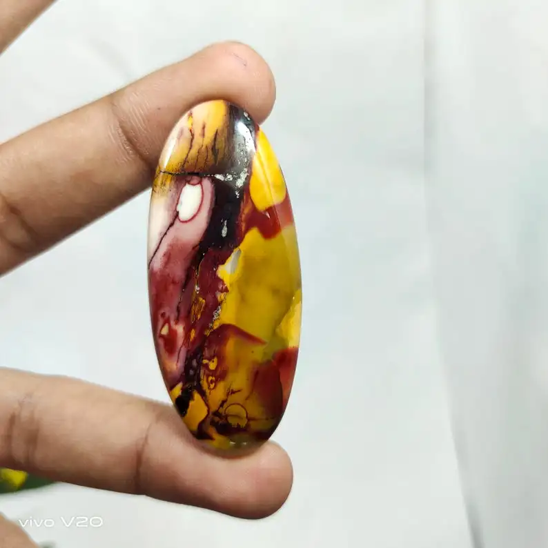 Best Quality Mookite Jasper Worry Stone Natural Crystal Healing Gemstone Crystal For Jewelry Setting Use From Indian Supplier