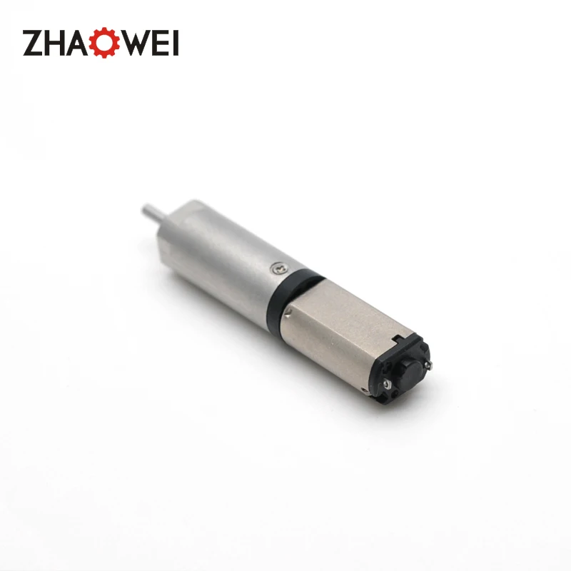 zhaowei 300 rpm 8mm Low Speed Micro Reduction Dc gear Motor With Gearboxes Made In China