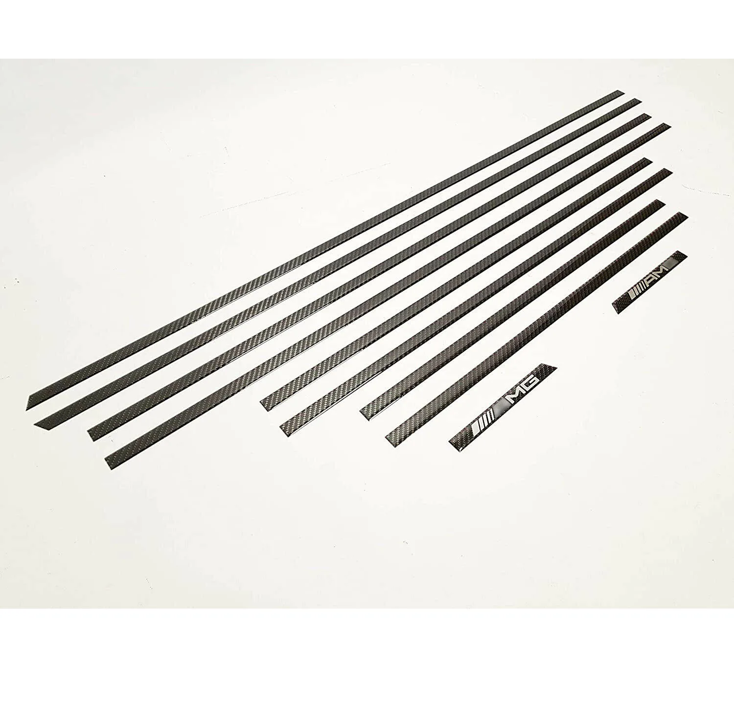 Набор боковых формовочных вставок из углеродного волокна, Формовочная отделка, стиль AMG, подходит для Mercedes W463