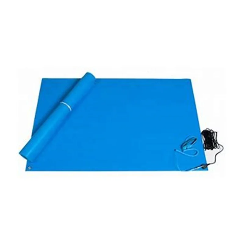 Антистатический 3 мм Толщина синий серый зеленый цвет ESD резиновый коврик для пола