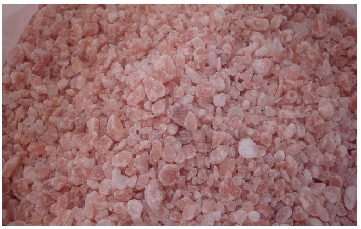 Raw Coarse Granulated Crystal Himalayan White Salt Chunks