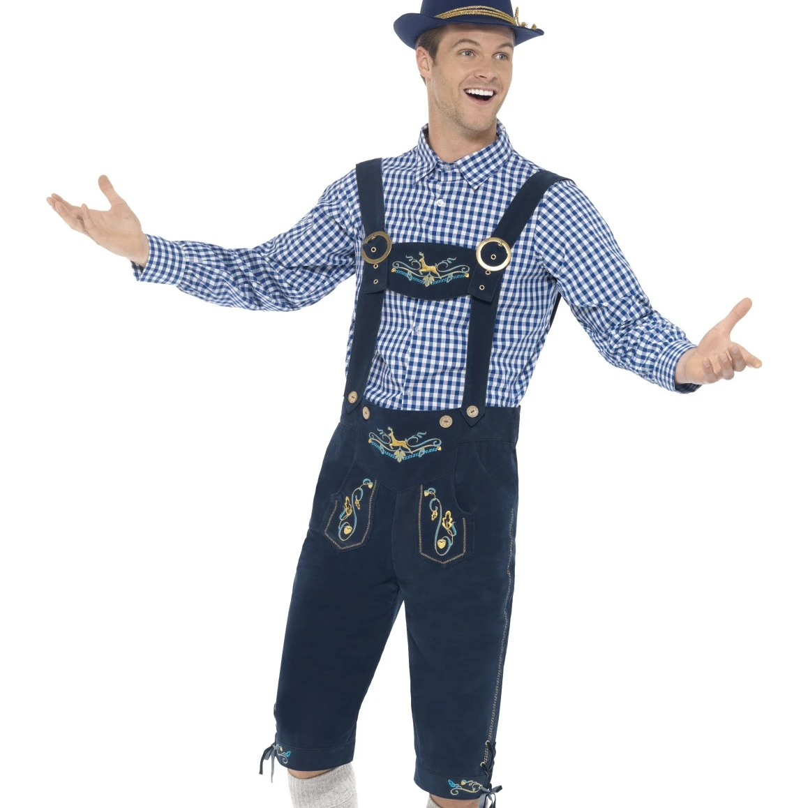 
 Новейшие немецкие баварские шорты Lederhosen из натуральной кожи на заказ  