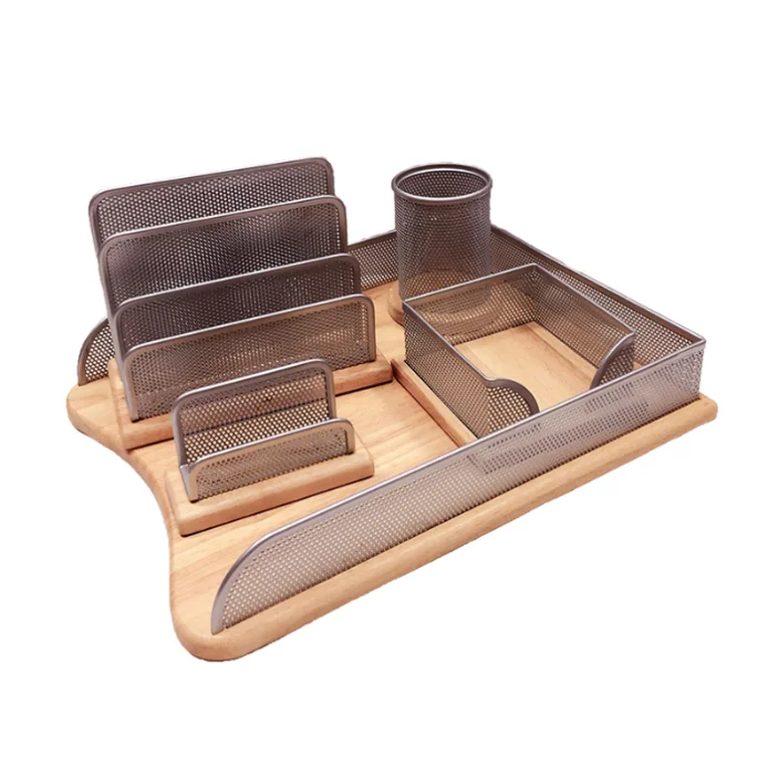 New design iron metal mesh school file office stationery