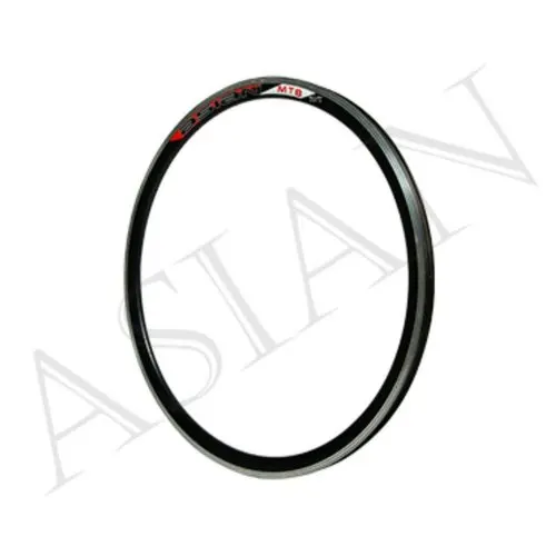 
Black Alloy Bicycle Rim 