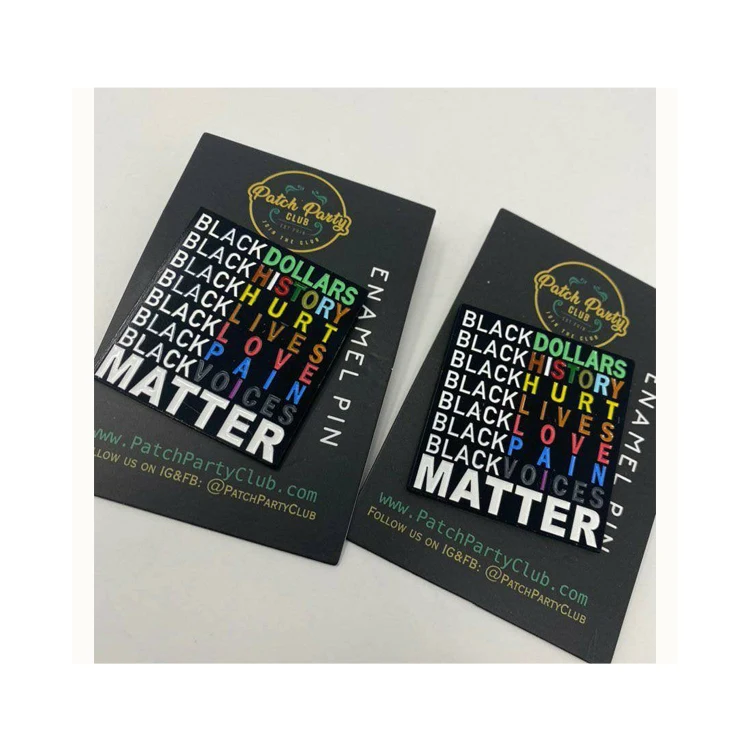 
Удивительная Распродажа по «черным материалам», мягкие эмалированные булавки с пузырьковой упаковкой для почты от топового продавца 