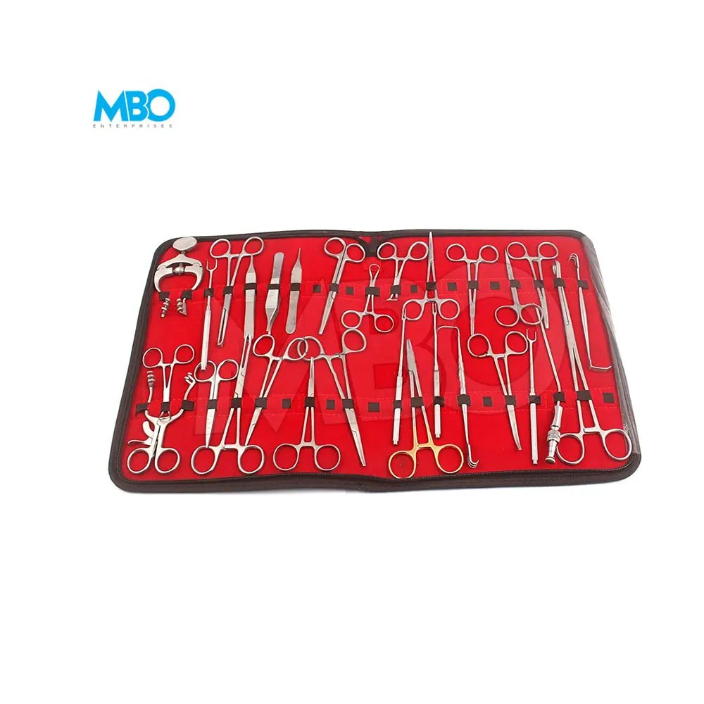 
New Plastic Surgery Basic Set kit of 37 pcs General Plastic Surgery Instrument 