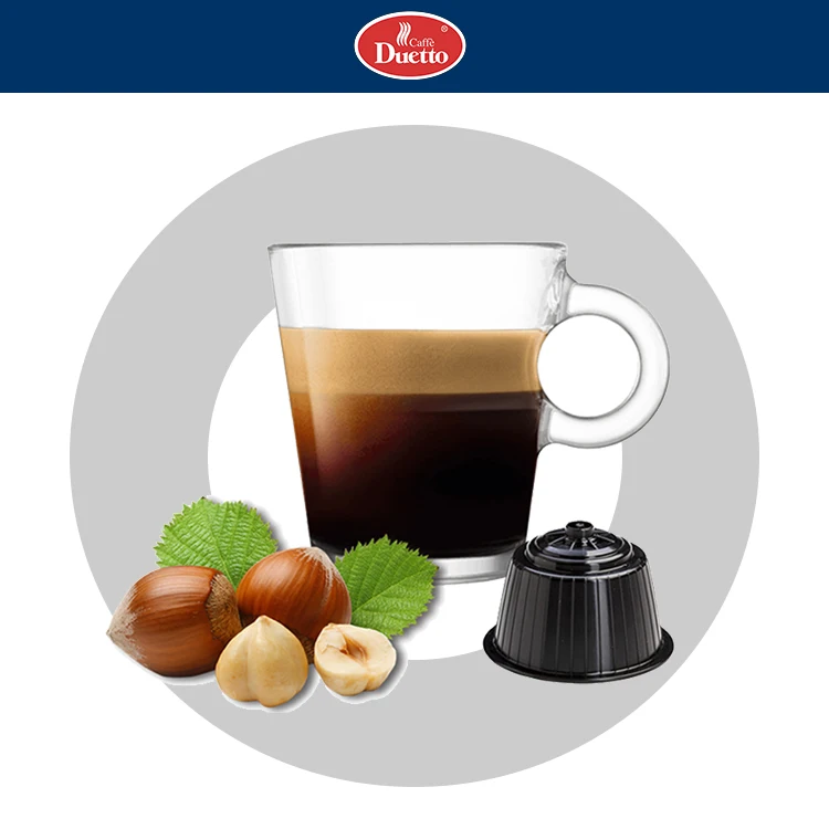 Made in Italy Coffee Beans Arabica and Robusta Dolce Gusto Box 160 DOLCEGUSTO CAPSULES COMPATIBLE - Coffee Espresso.