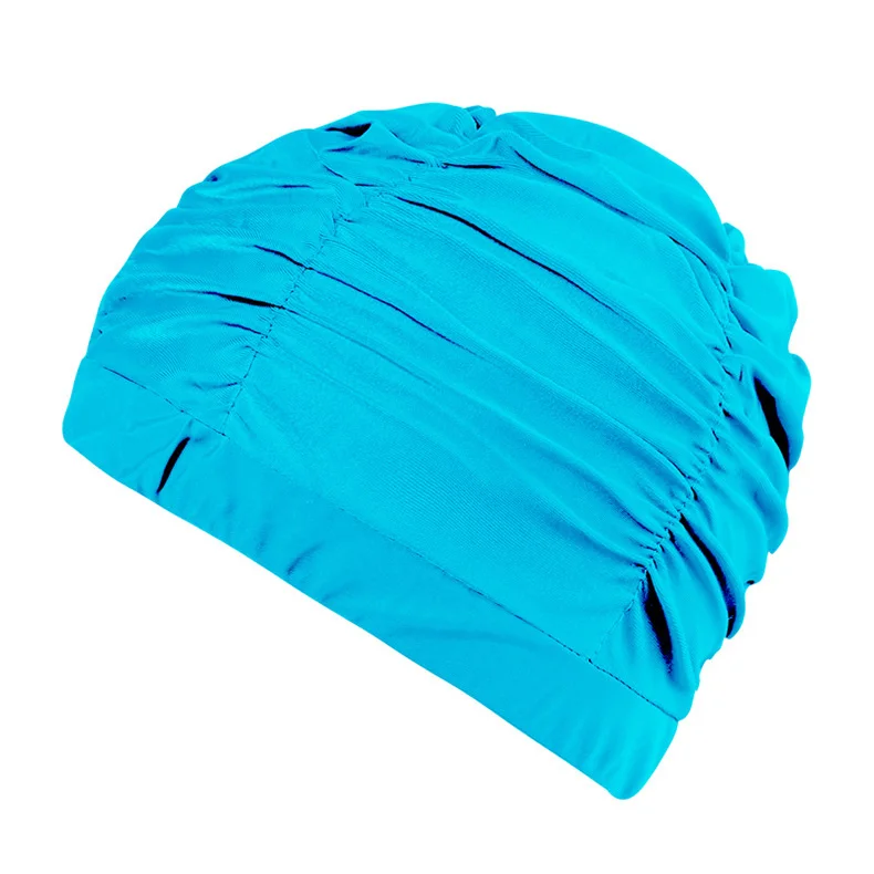 Breathable Bathing Swimming Cap Stretch Swim Pool Seaside Water Sport Elastic Cap