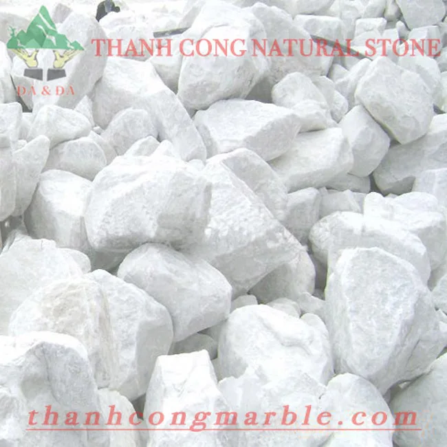 100% Natural Limestone Vietnam White Limestone Lump Top Sale