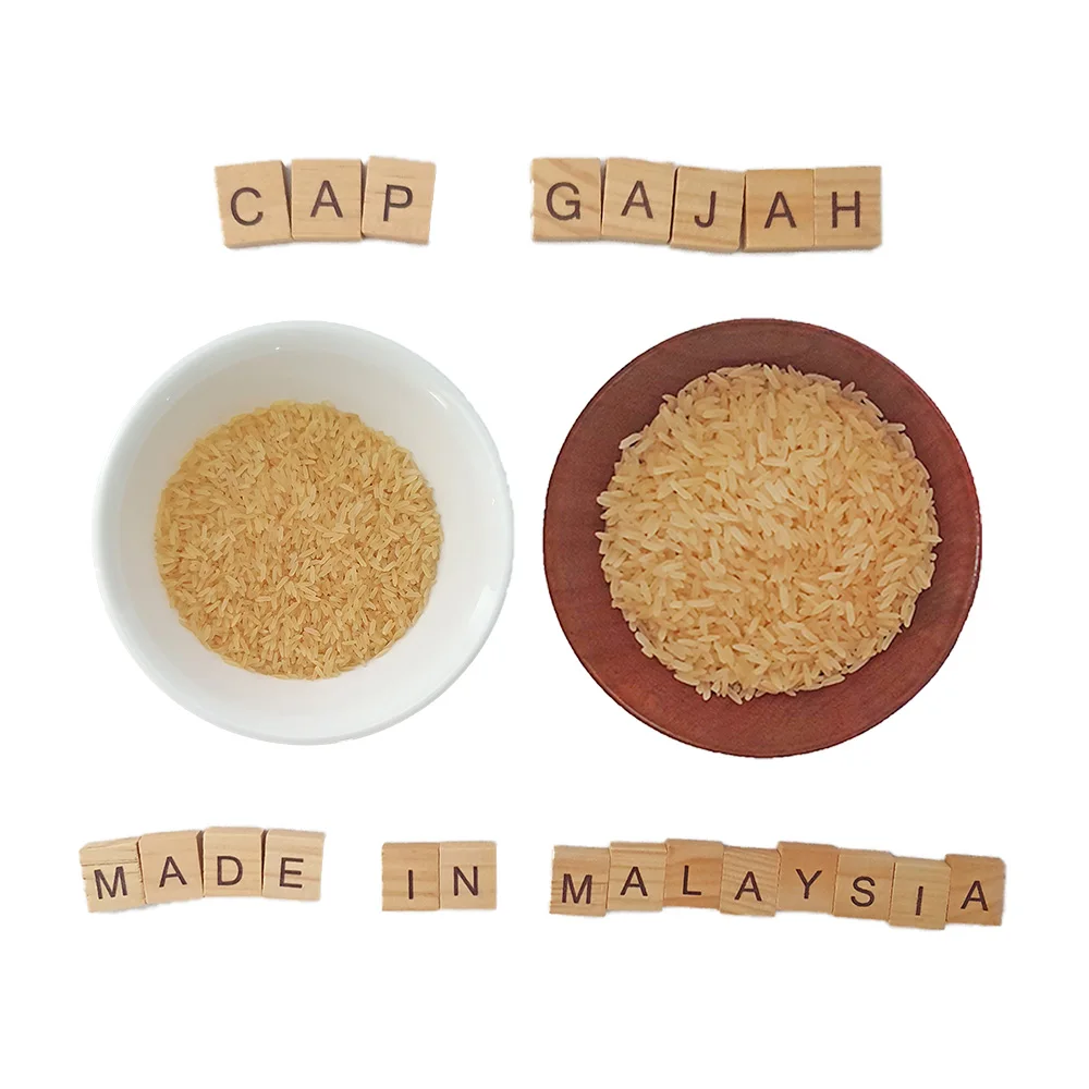 100% Natural Medium Grain Converted Parboiled Rice Good For Healthy Gut and Brain Function Firm Less Sticky From Malaysia