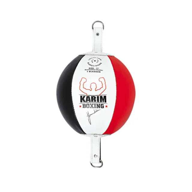 
KSA Double End Boxing Speed Ball Premium Quality Leather Training ball 