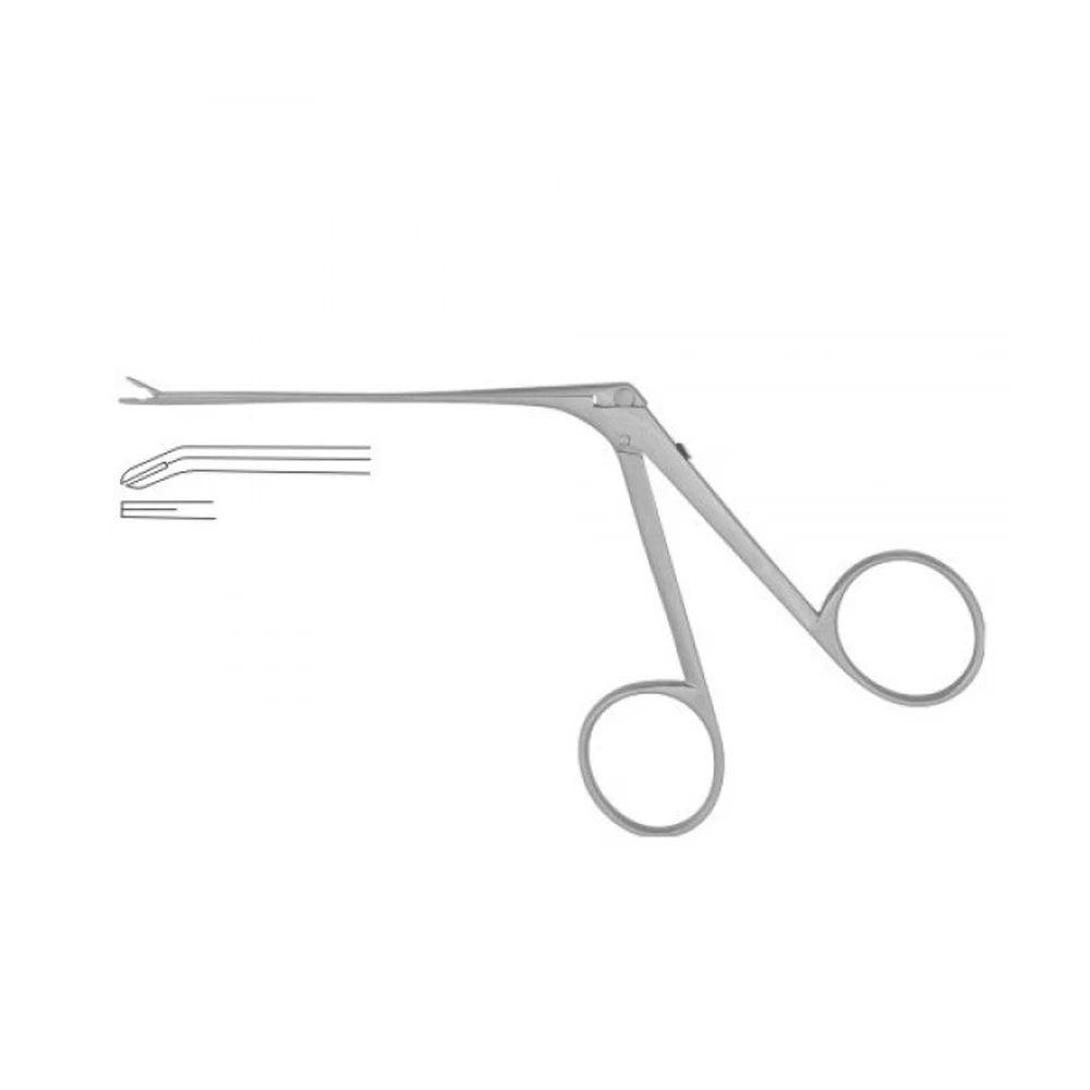  Высококачественные Профессиональные технологические инструменты из нержавеющей стали микро-ножницы для ушей щипцы изгиба проводов Mc Gee изогнутые вниз