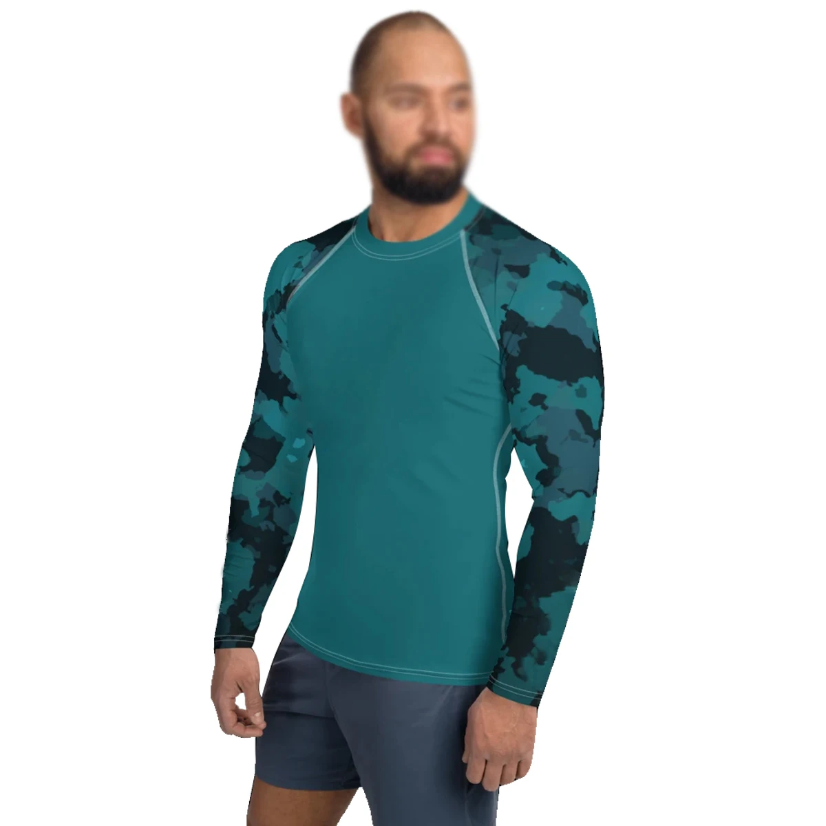 Pakistan Manufacturer Men Clothing Custom Jiu Jitsu Rash Guards Best Style Adults Wear Rash Guard