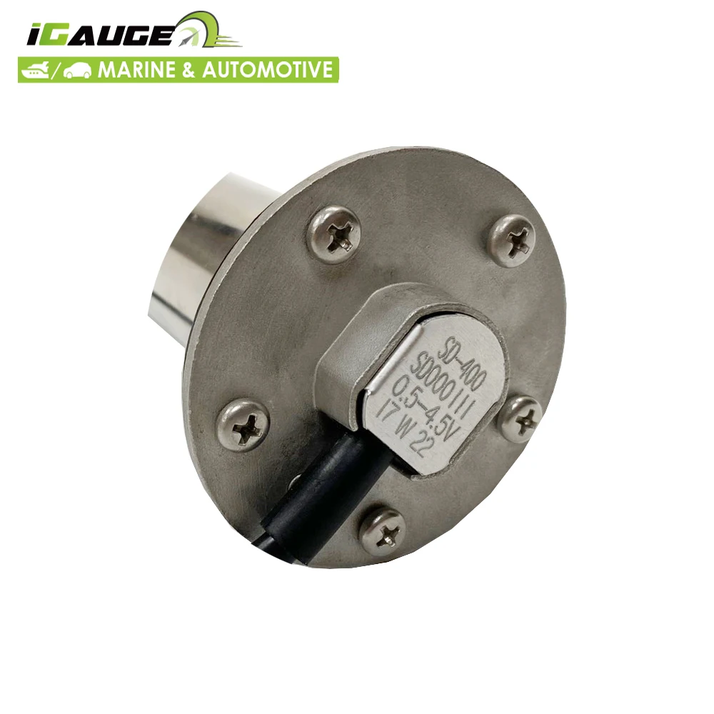 Stainless Steel 300 350 400 450 mm Size 5 Hole Thread  RV Tourist Cruise Wastewater Level Sensor Black Water Sewage Level Sender