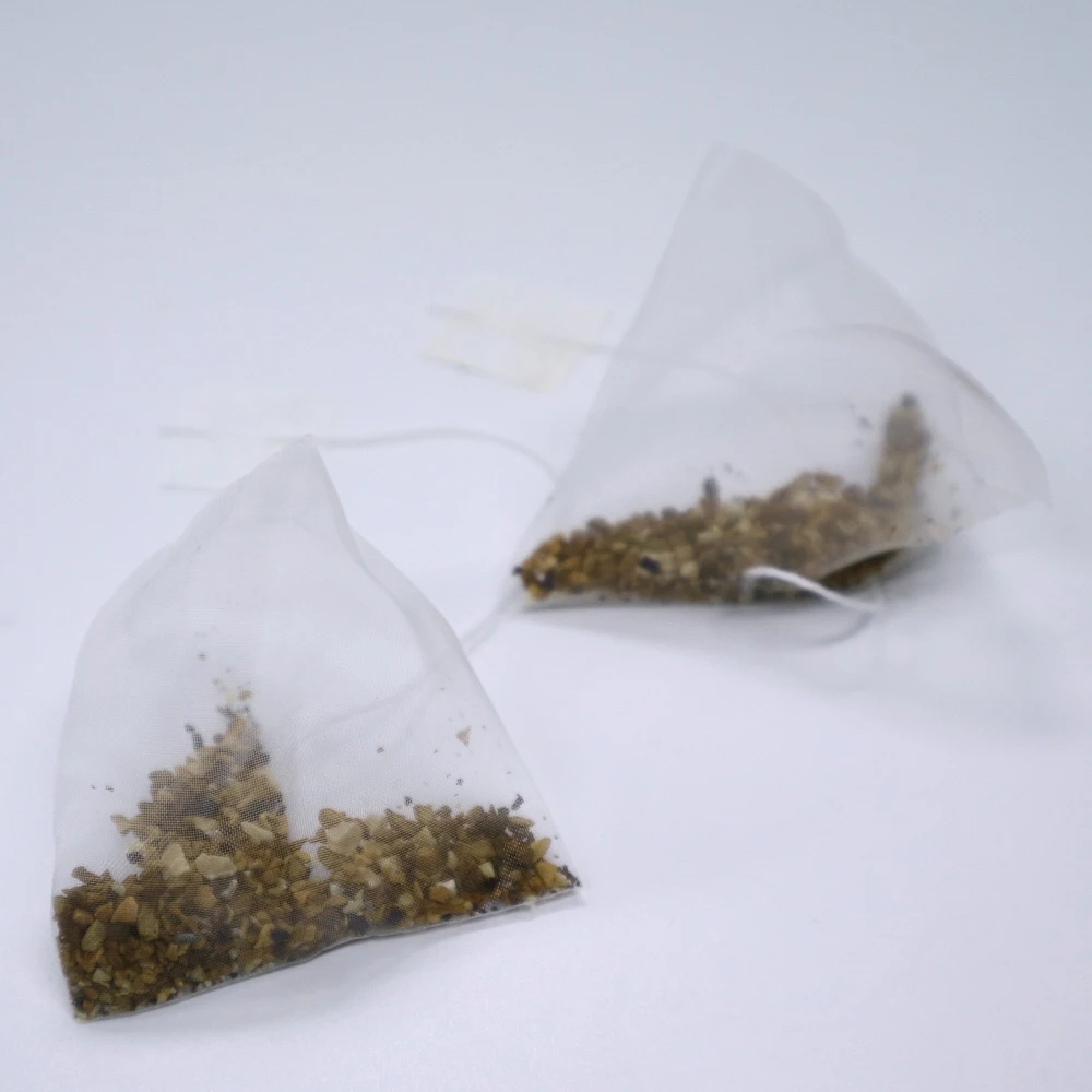 Корейский чай для похудения из тыквы и красных зерен в пирамиде чайные пакетики с треугольным фильтром Сделано Корее