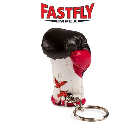 manufacturer hot Custom Mini Boxing Gloves  double side  boxing glove silicone key chain