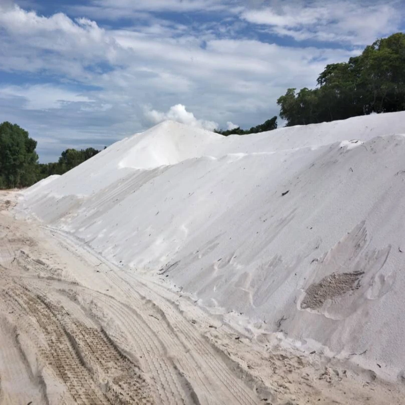 High Quality Natural Silica Purity for GLASS MANUFACTURING Grade Sio2 +/- 99.97% Ultra Low FE Quartz/ Sand