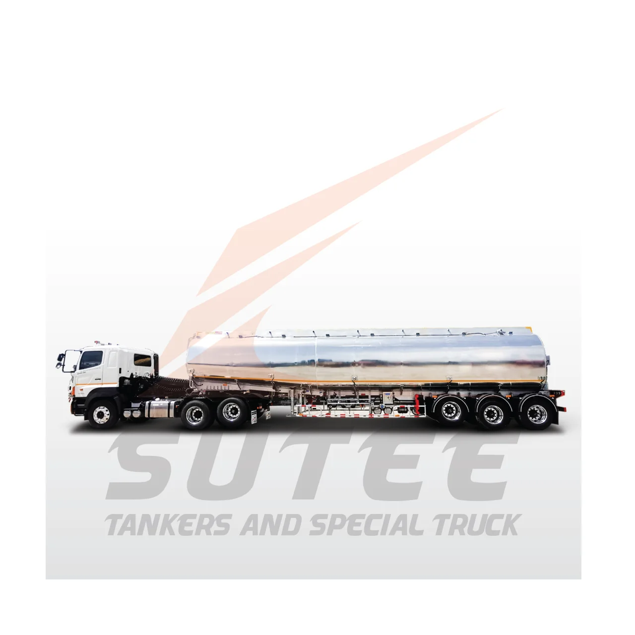 EN And ISO Certificated 50000L. Aluminum Petroleum Tankers Export From Thailand