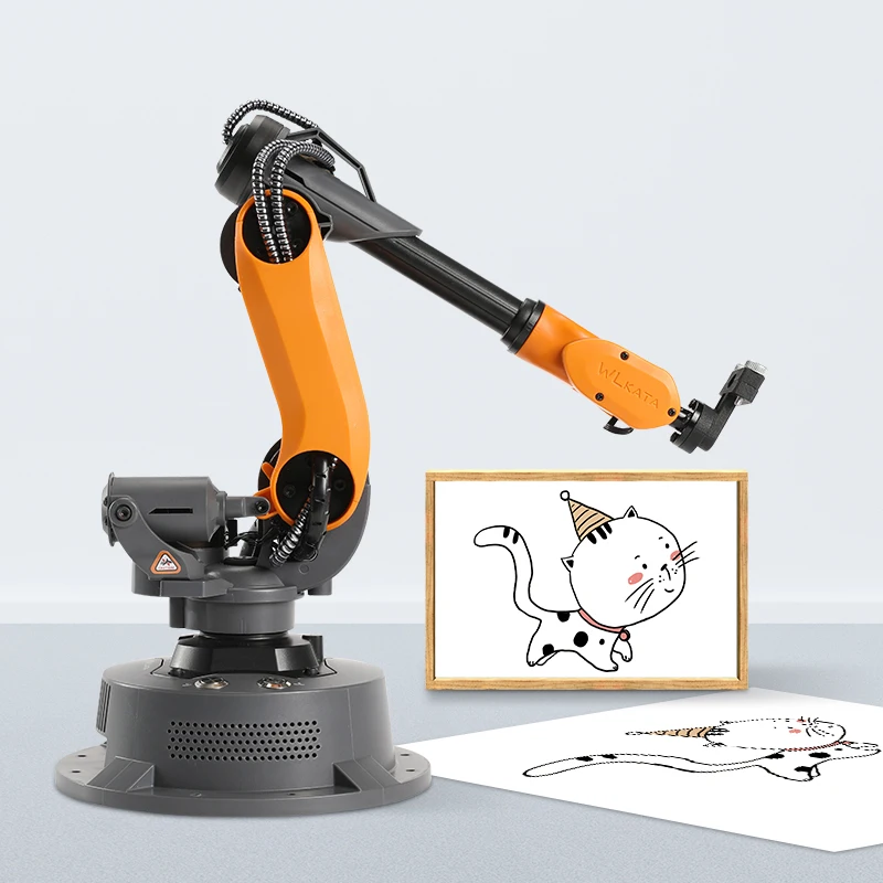 Wlkata  automation  simulation robotics science research lab 6 axis robotics arm kit for K12 computer science education
