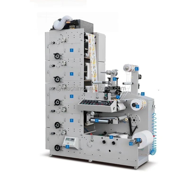 Label Flexo Printing Machine for Narrow Web