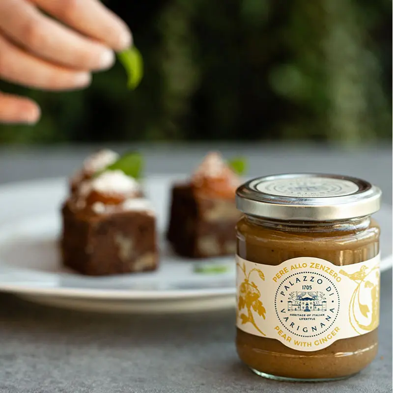 Top Quality Italian artisan Jam Pear and Ginger 200gr Ready to Ship