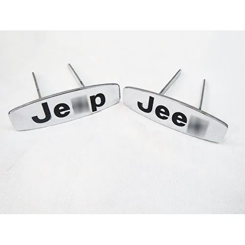 Metal Seat Emblem Logo Badge Sticker for Jeep Vehicles