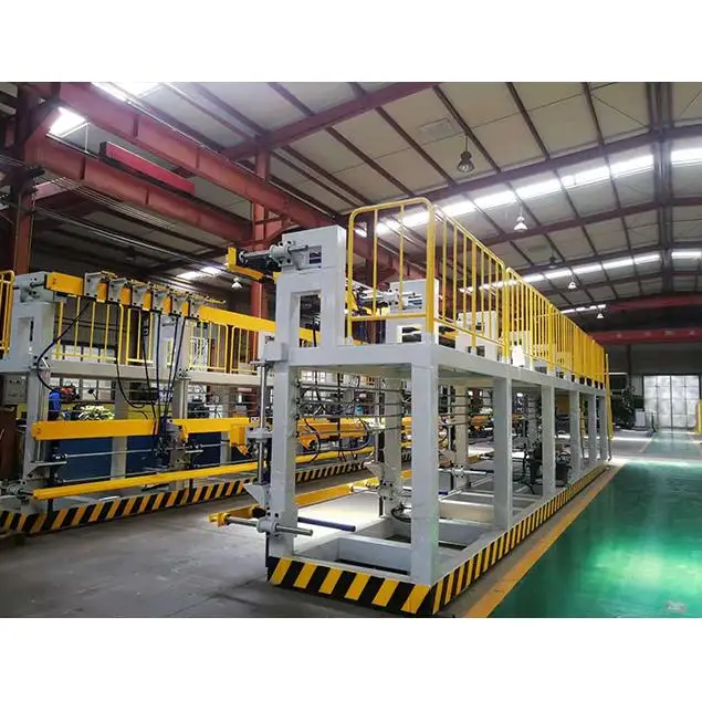 Electric mini bus skd ckd body welding line production for manufacturing plant