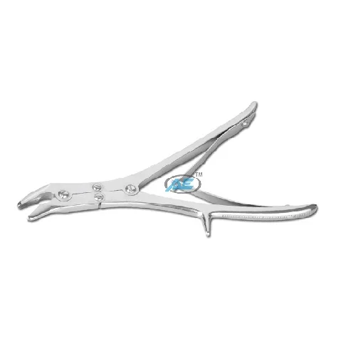 ISO Certified Indian Manufacturer Orthopedic Instrument Bone Nibbler Angular Double Action Stainless Steel for medical use