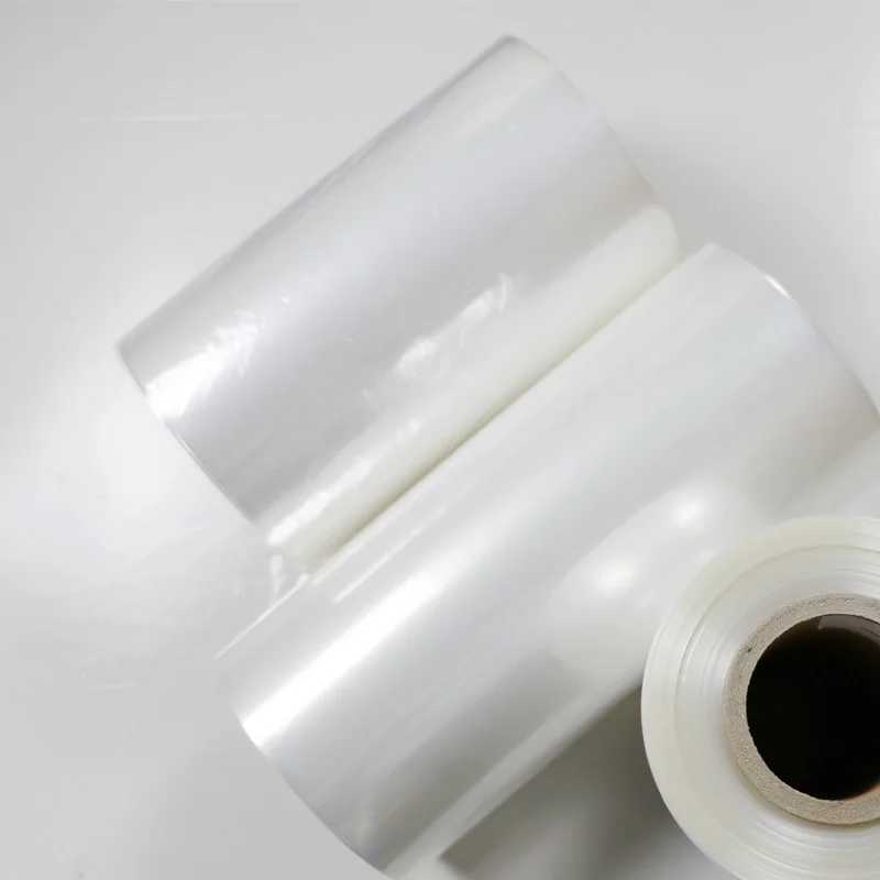 12.5 micron center folded POF Heat Shrink Film Wrap for auto packing machine