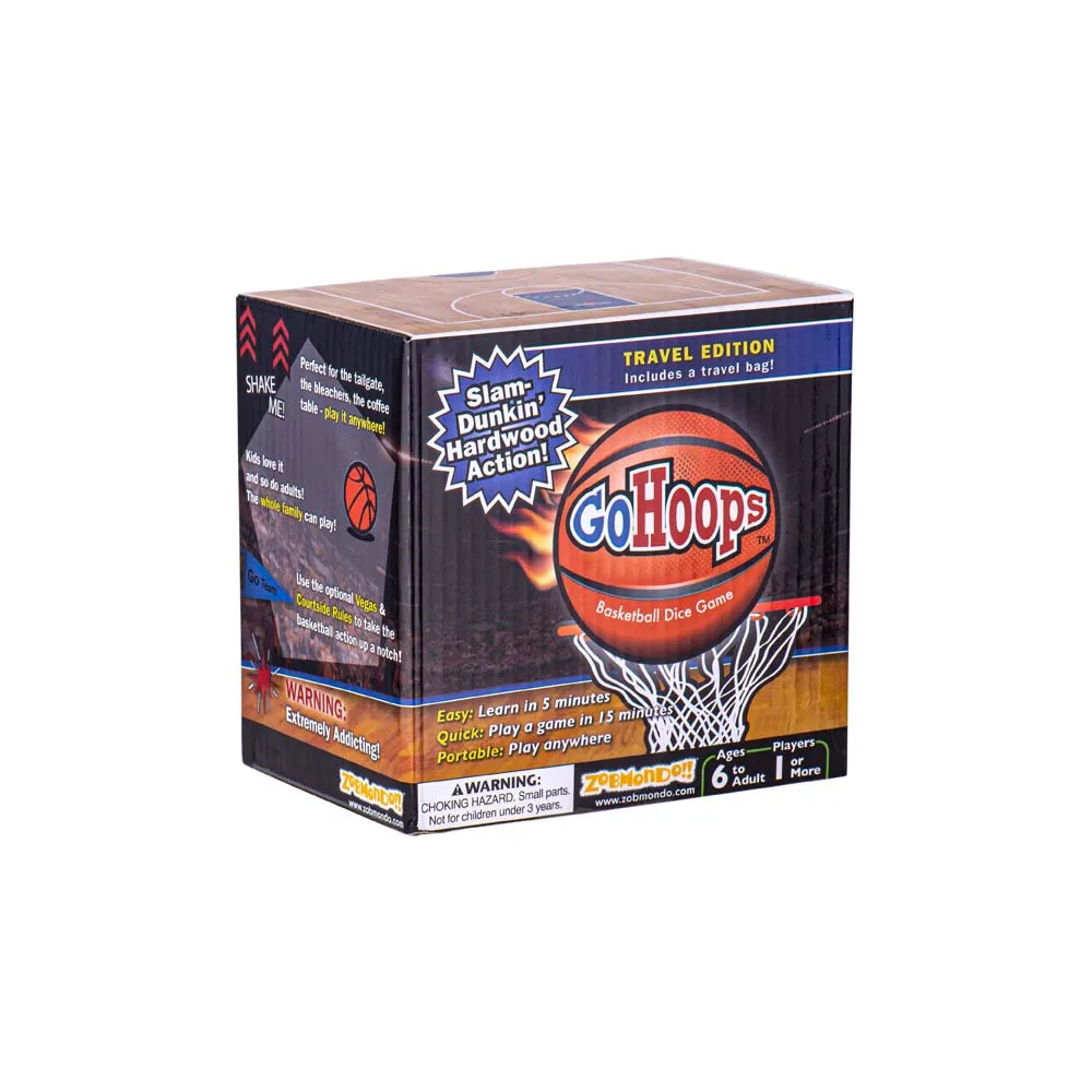 
Great deal of fun GoHoops Basketball Dice Game 