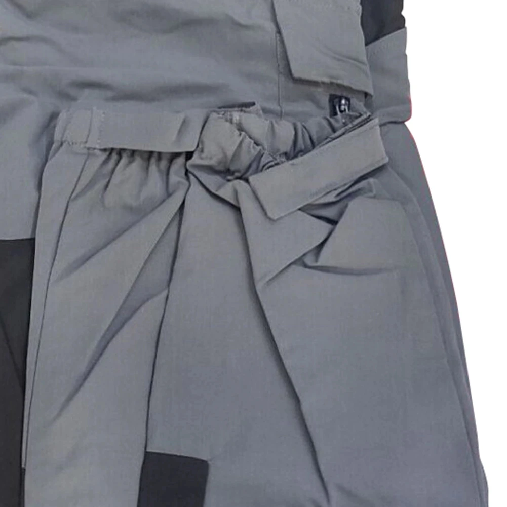 Брюки мужские зауженные джоггеры штаны на молнии манжеты 6 карманов