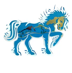 Resin Cheetah animal Mould Elephant Deer Eagle Jewelry Leopard Horse Cake Decoration Bear Resin Frame Mold