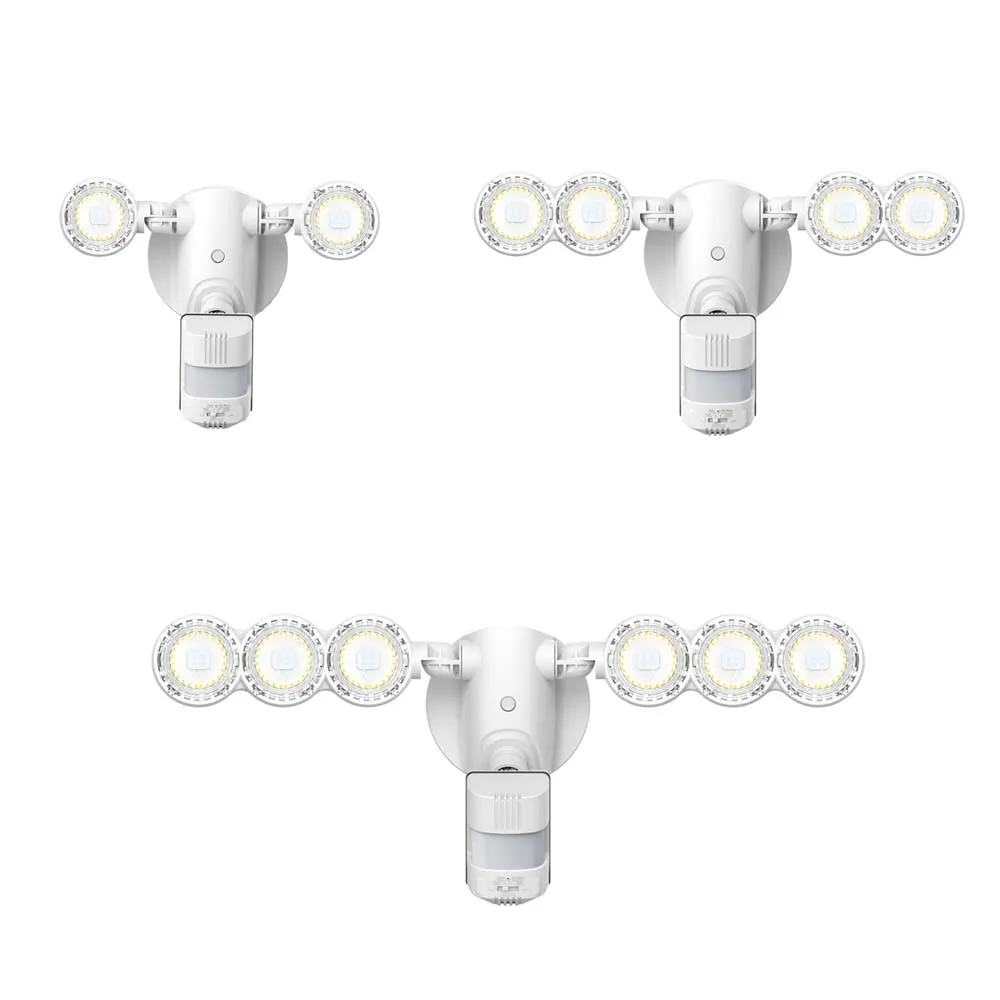 High Power MINI Rotating Outdoor 15W 30W 45W Security LED Flood Light with PIR Motion Sensor