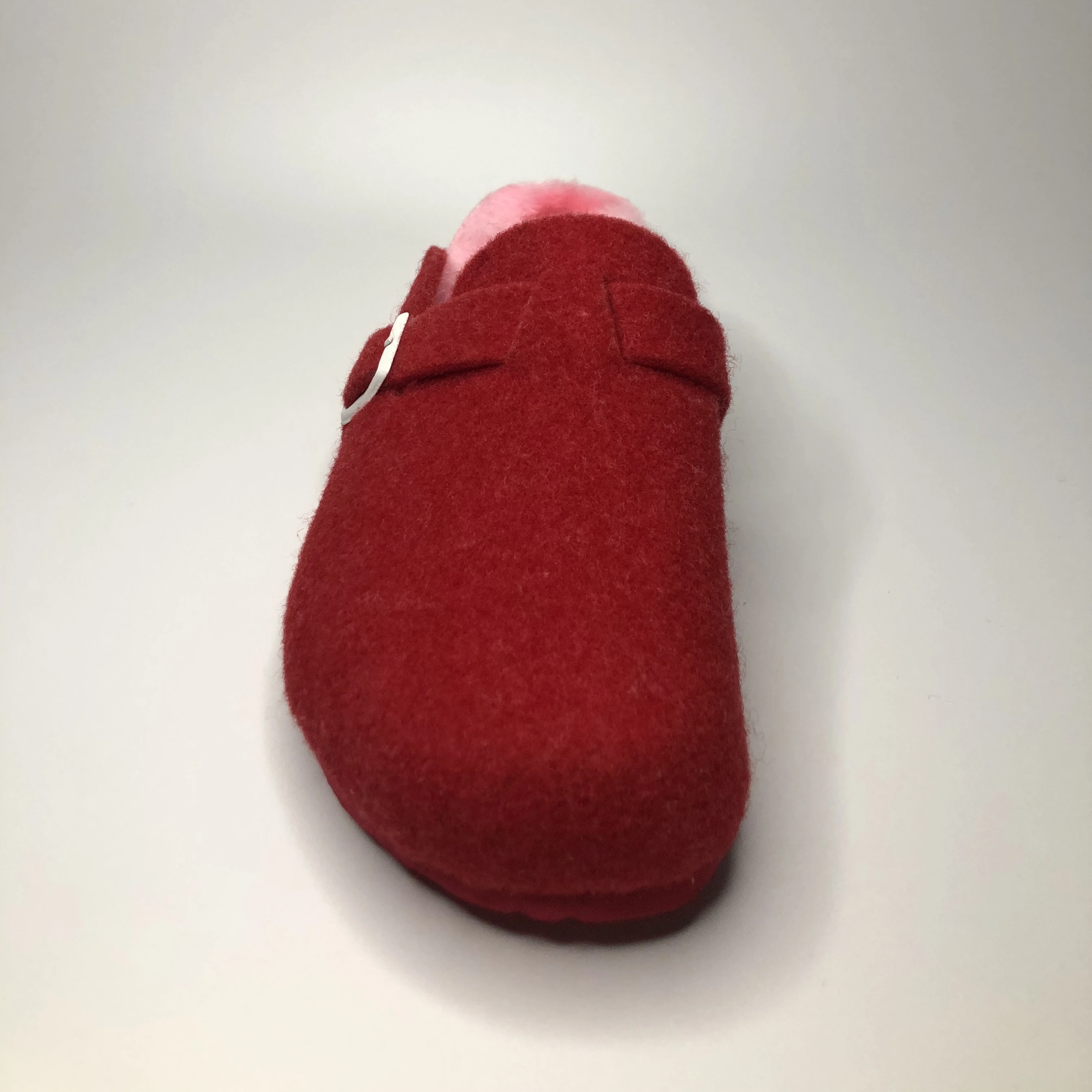 
NEW ARRIVAL POPULAR CUSTOM LOGO AND COLOR WHOLESALE OPEN TOE UNISEX FELT HOME SLIPPER 