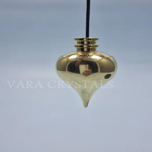 WHOLESALE COPPER COIL METAL PENDULUM KARNAK CONE CHAMBER EGYPTIAN SPRING CAGE HOLLOW POINTED SHAPE SEVEN CHAKRA PENTAGRAM