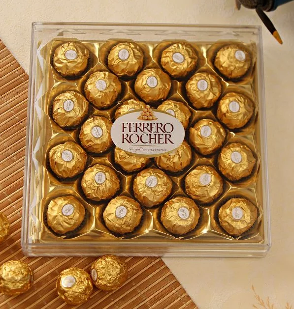 NEW FERRERO ROCHER FINE HAZELNUT CHOCOLATE