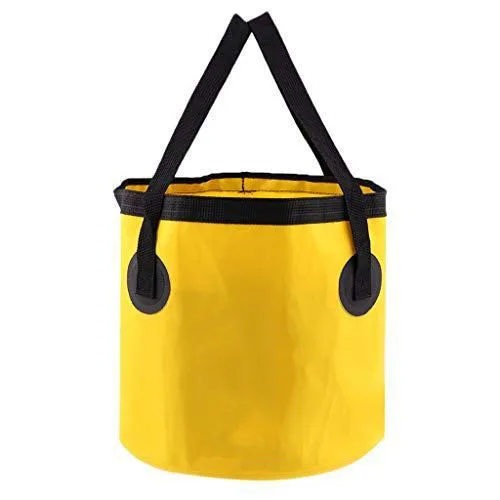 
Basin Folding Bucket Water Storage Bag for Camping Fish Storage Bag Folding Portable Bucket 
