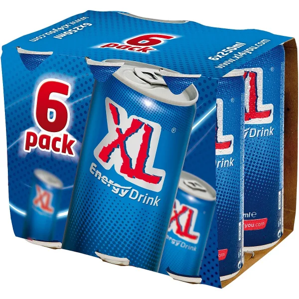 Банки XL Energy Drink 250 мл