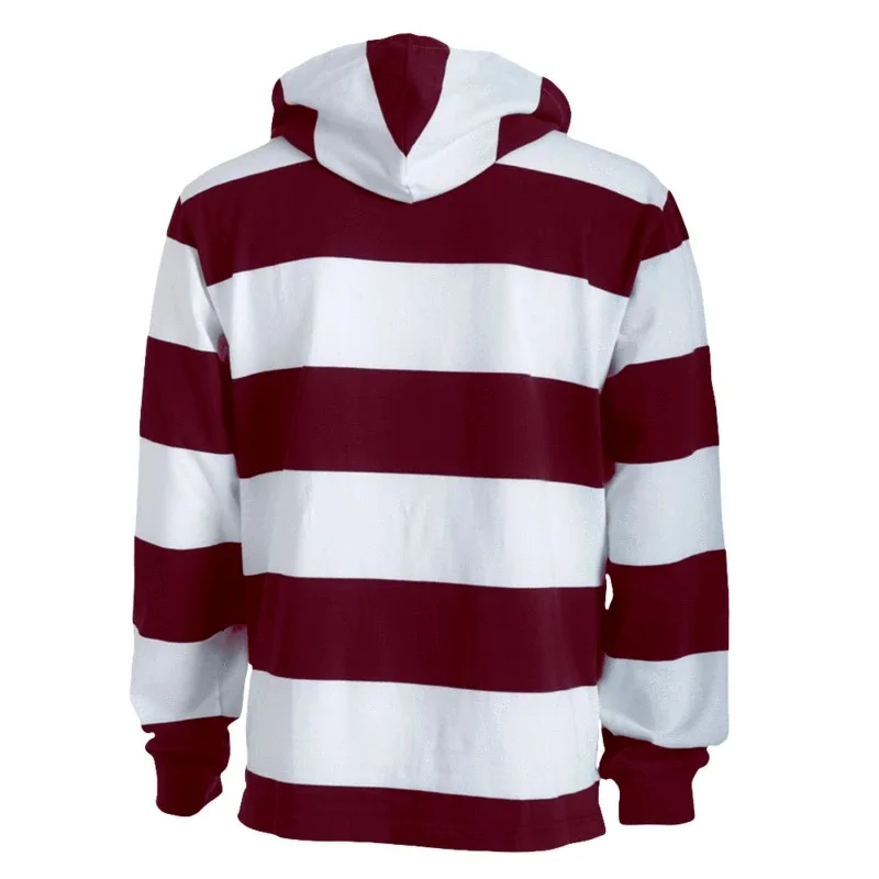 Мужская рубашка с капюшоном для регби, одежда для регби и футбола, спортивная одежда, индивидуальный дизайн, оптовая продажа