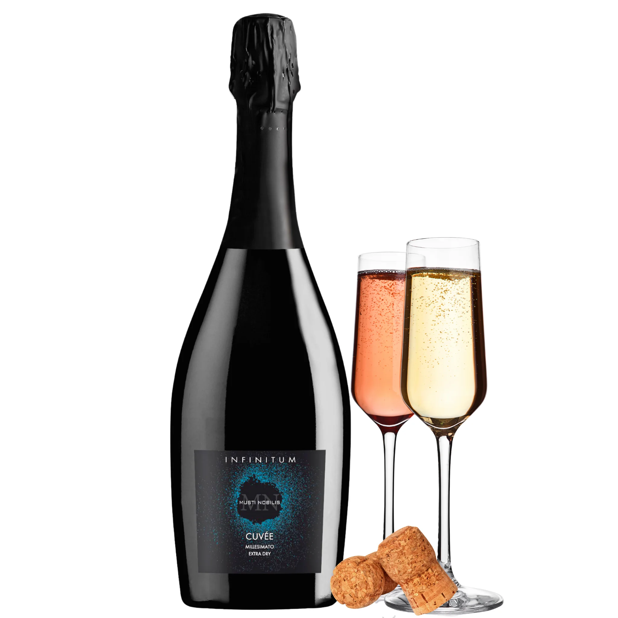 Sparkling Wine Italian Cuvee Extra Dry Millesimato  - Infinitum - sparkling wine price bottles 750 ml alcohol 11% for export