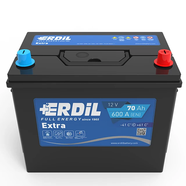 12 В, 70 Ач, стандартная азиатская JIS аккумуляторная батарея для автомобилей